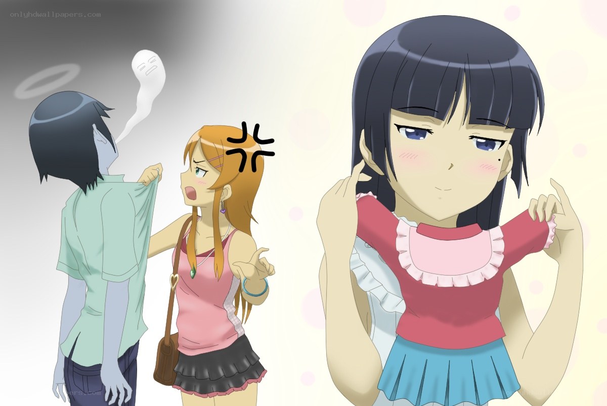 Anime characters in a scene