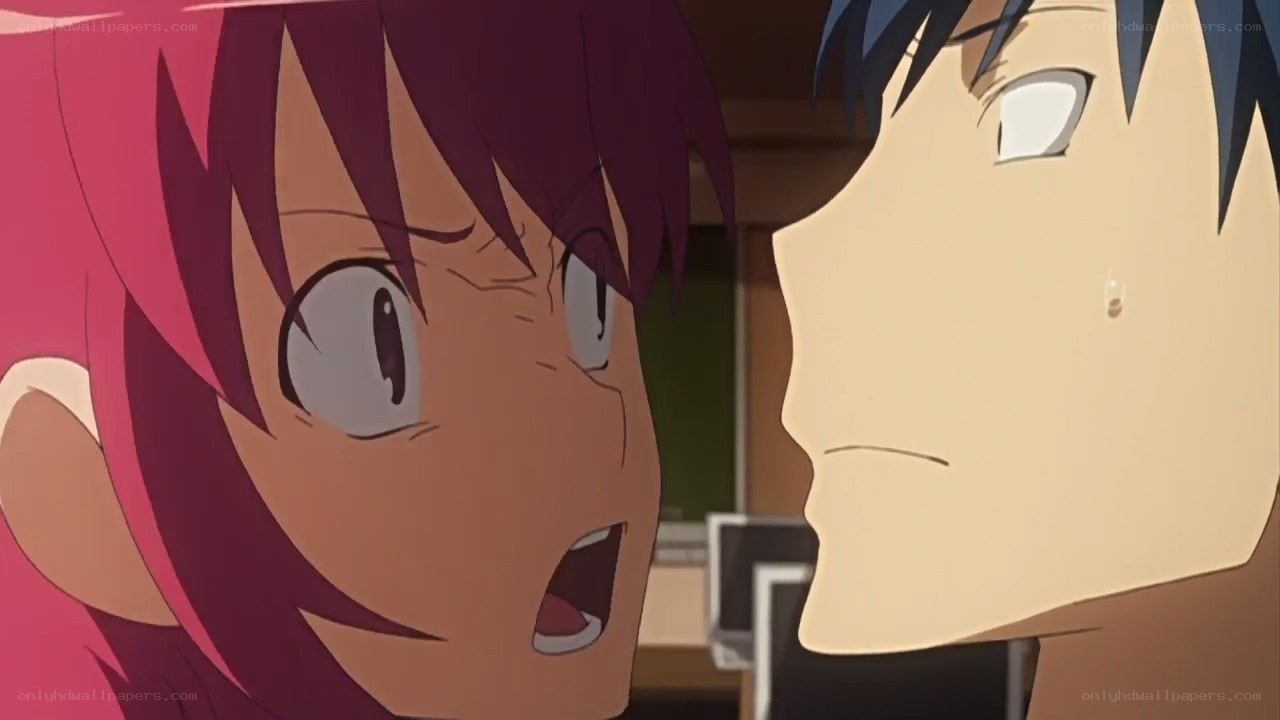 anime characters in a tense moment