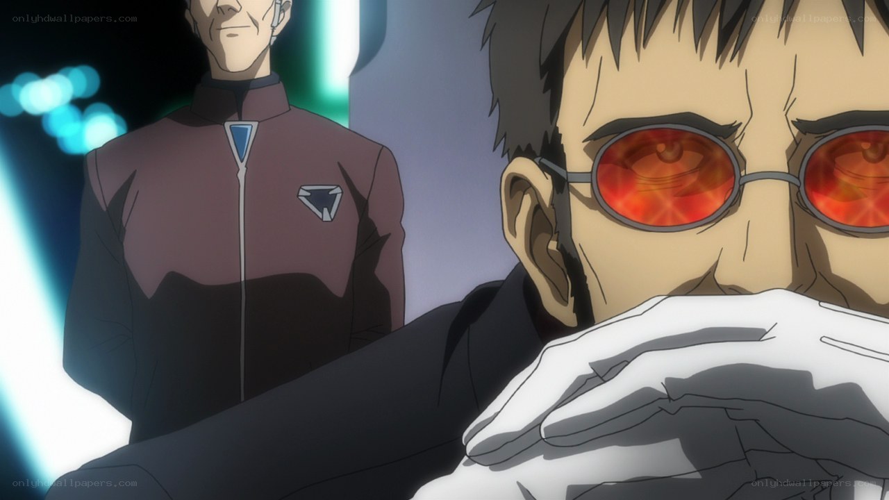 Anime characters in a tense scene