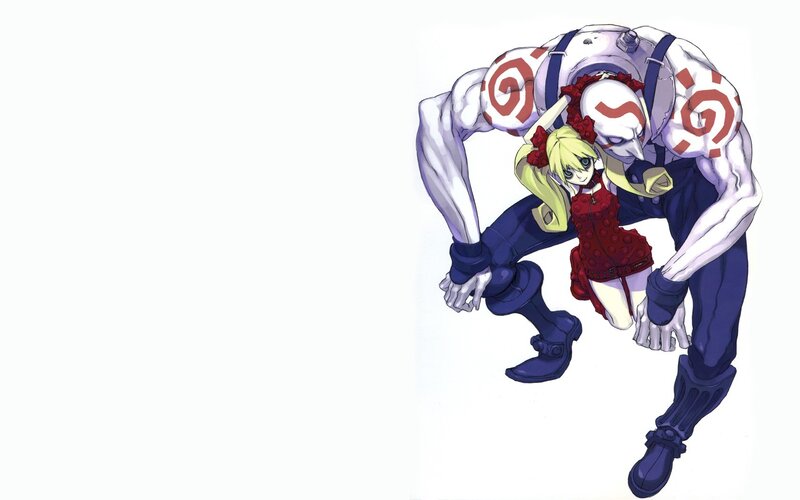 anime characters in action