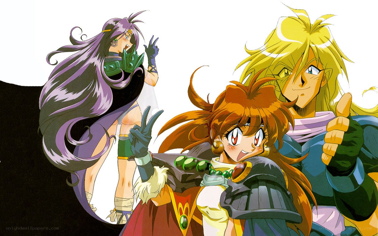 anime characters in action