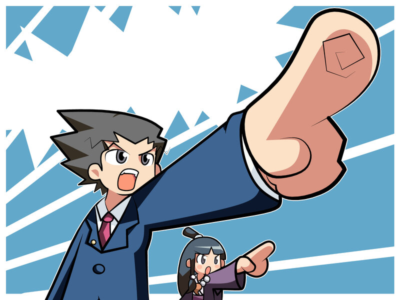 anime characters in action