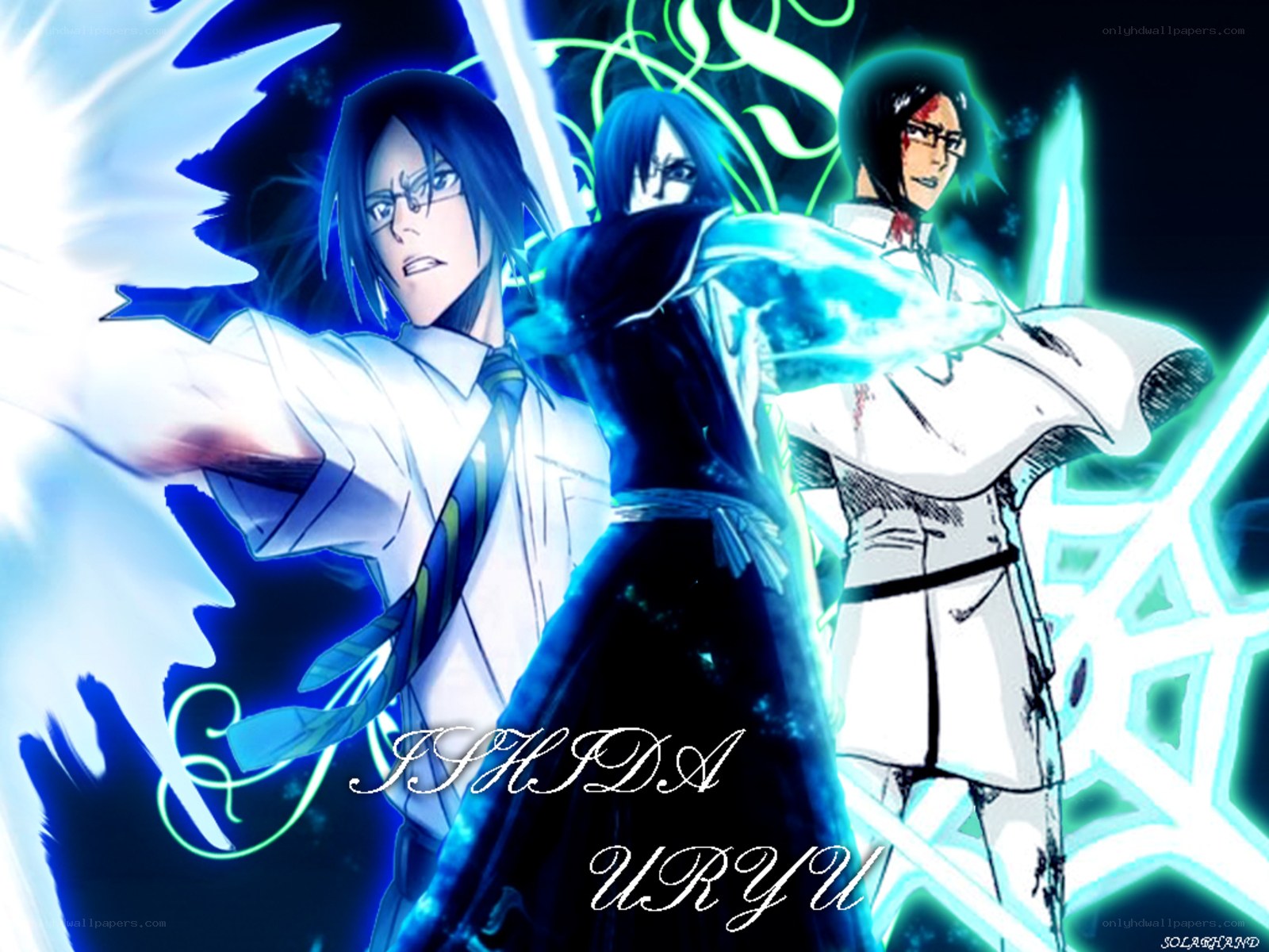 anime characters in action