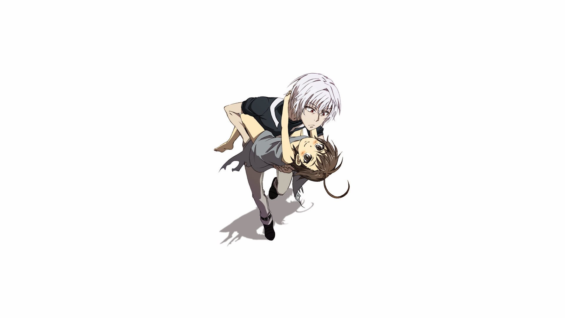 anime characters in action