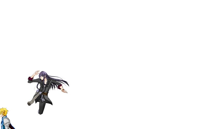 anime characters in action