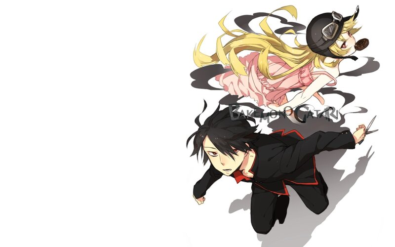 anime characters in action