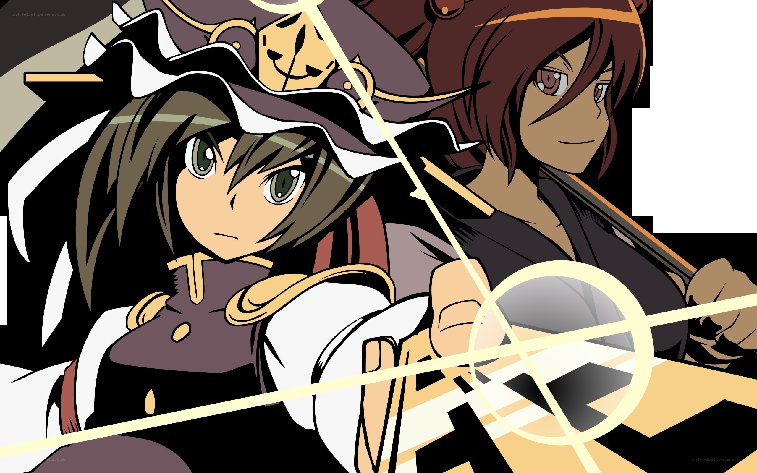 anime characters in action