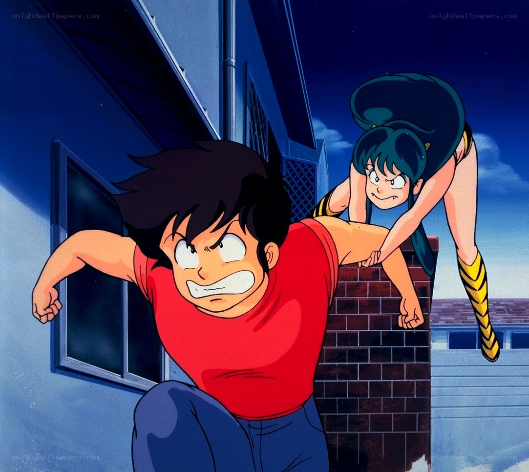 anime characters in action