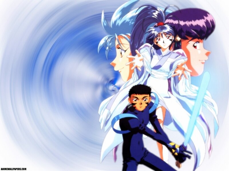 anime characters in action