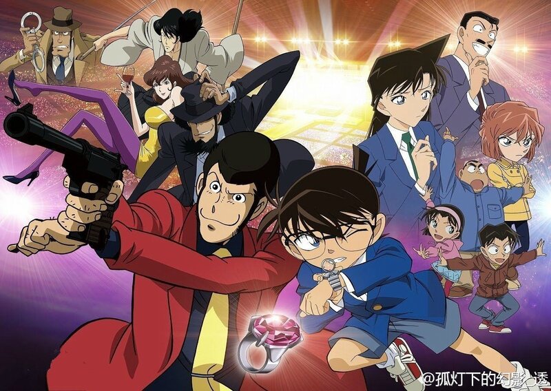 Anime Characters in Action — Blue, Dramatic, Gun