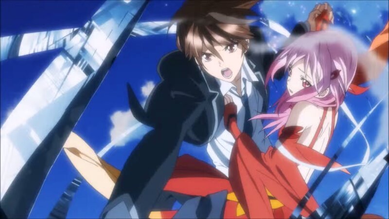 Anime Characters in Action — Blue, Dramatic, Intense