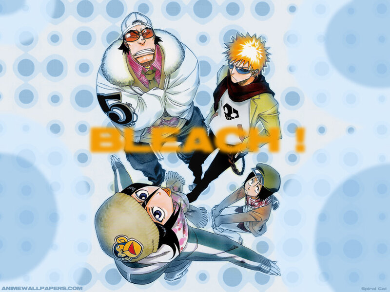 Anime Characters in Action — Blue, Dynamic, Sunglasses, Spiky Hair