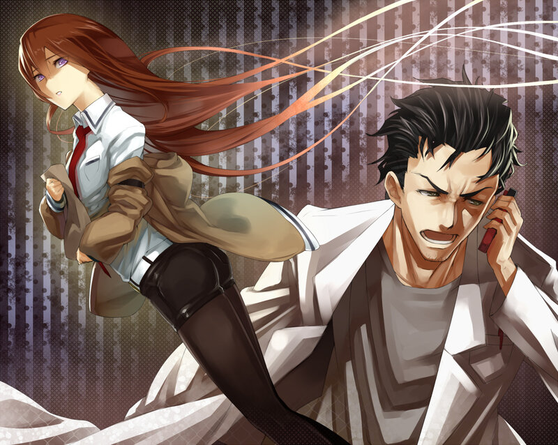 Anime Characters in Action — Brown