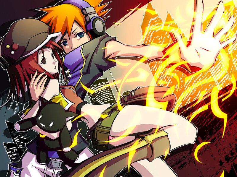 Anime Characters in Action — Orange, Dramatic, Manga
