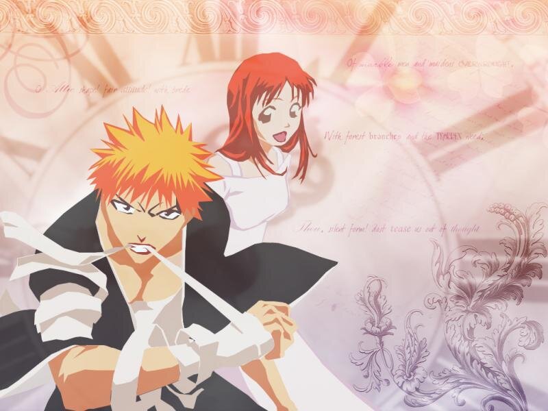 Anime Characters in Action — Orange