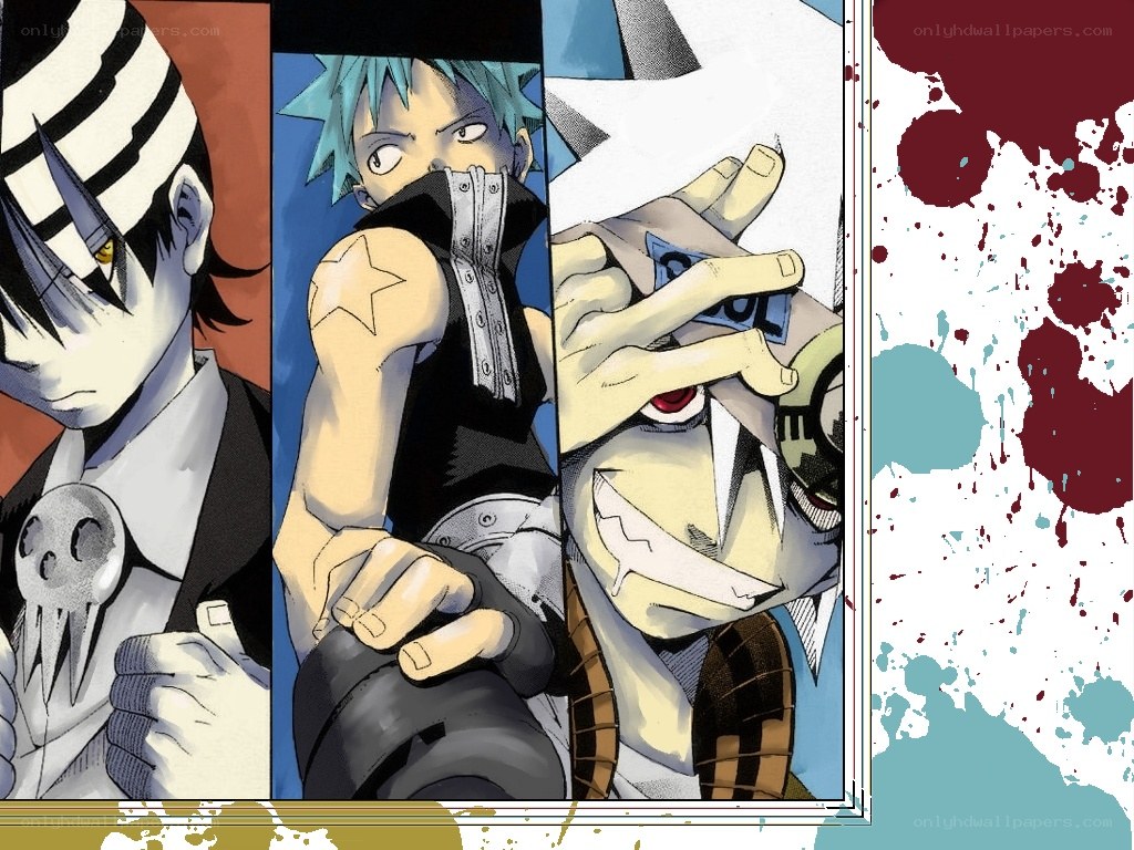 anime characters in action panels