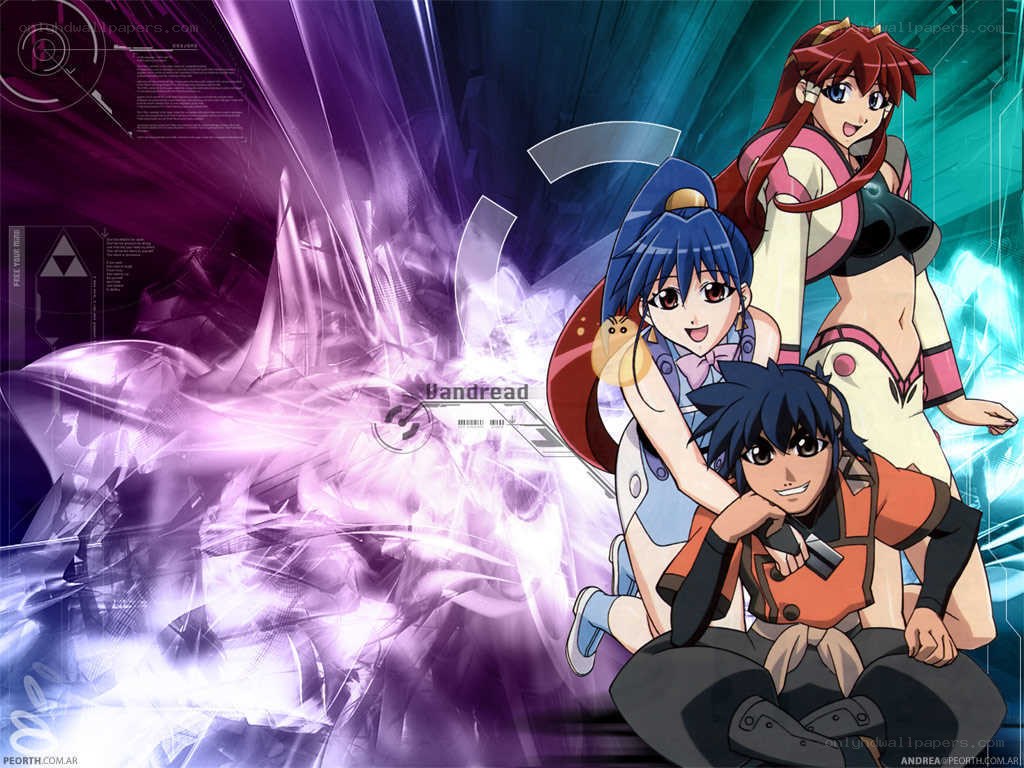 anime characters in action pose