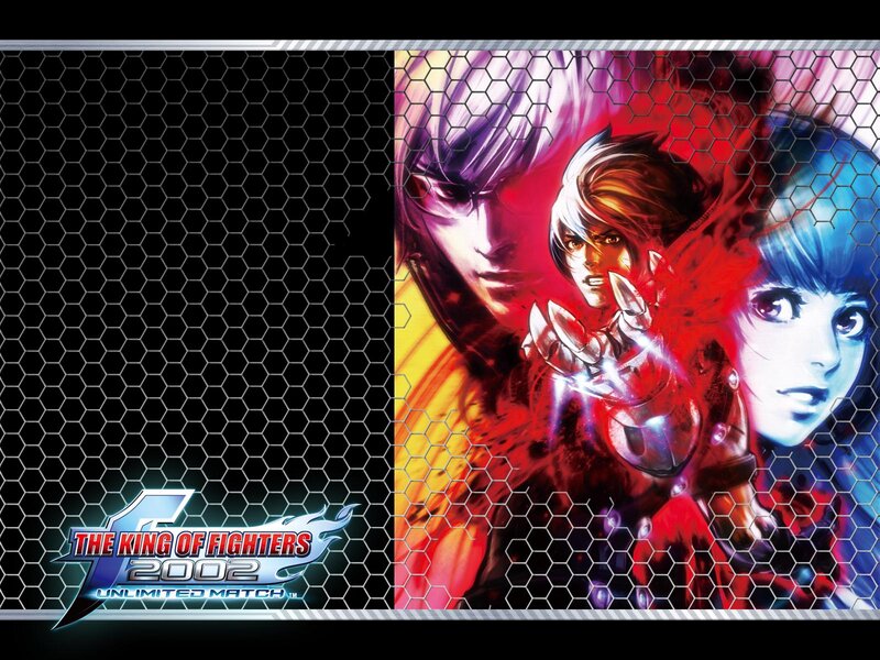 Anime Characters in Action — Red, Dramatic, Manga, Hexagonal Grid