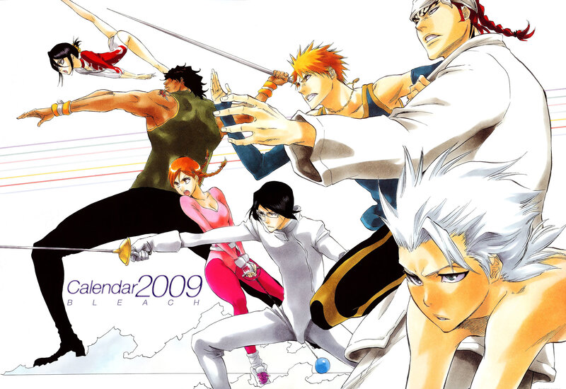 Anime Characters in Action — White, Dramatic, Manga, Swords, Fighting, Manga Art