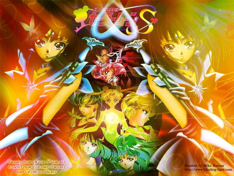 Anime Characters in Action — Yellow, Dramatic, Swords