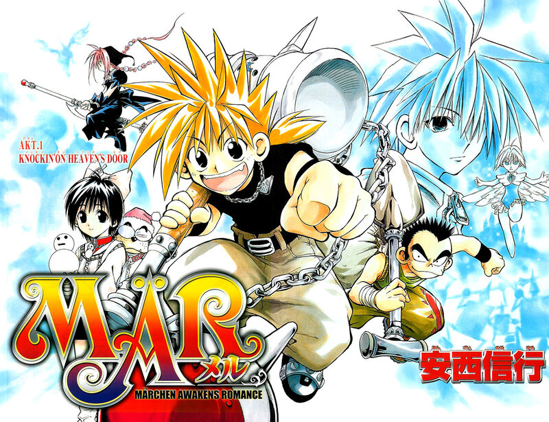 Anime Characters in Action — Yellow