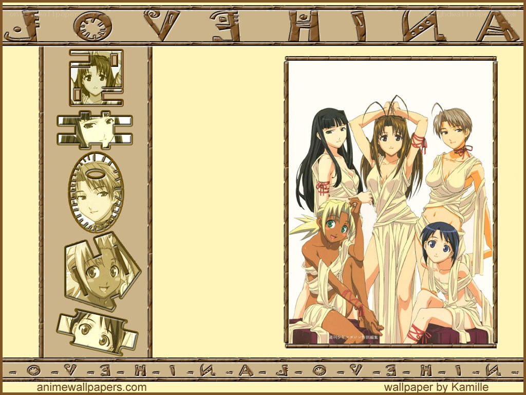 anime characters in ancient attire