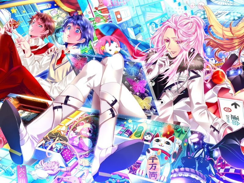 Anime Characters in Arcade