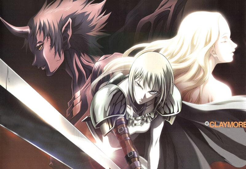 anime characters in armor