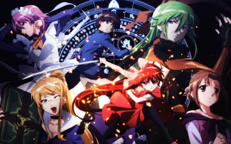 anime characters in battle