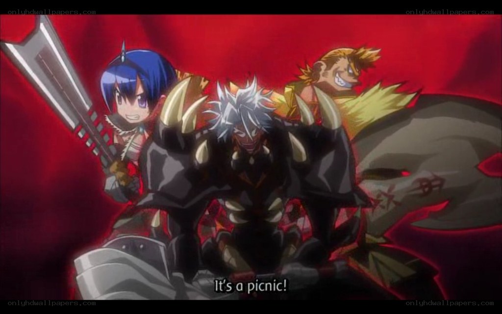anime characters in battle