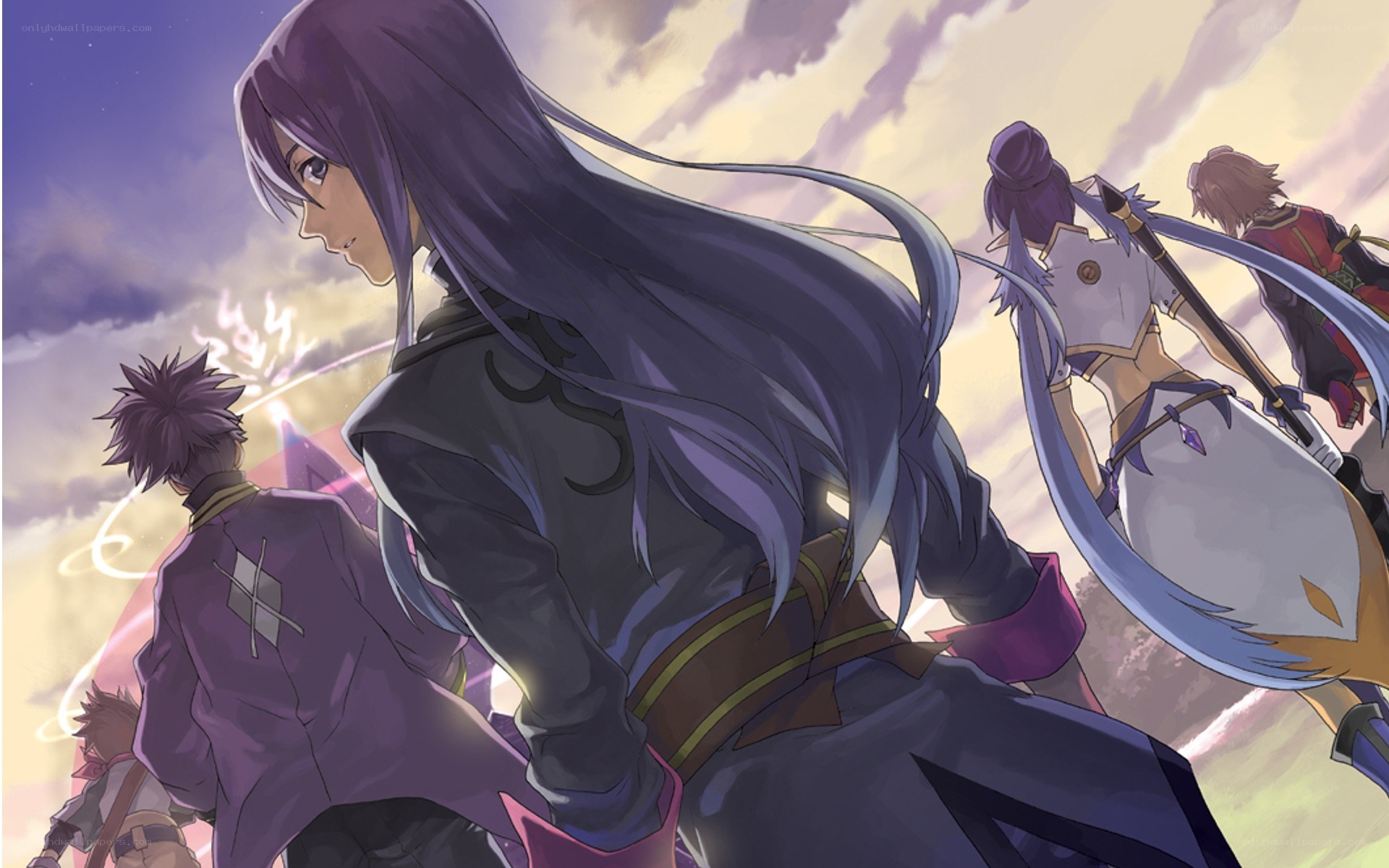 anime characters in battle