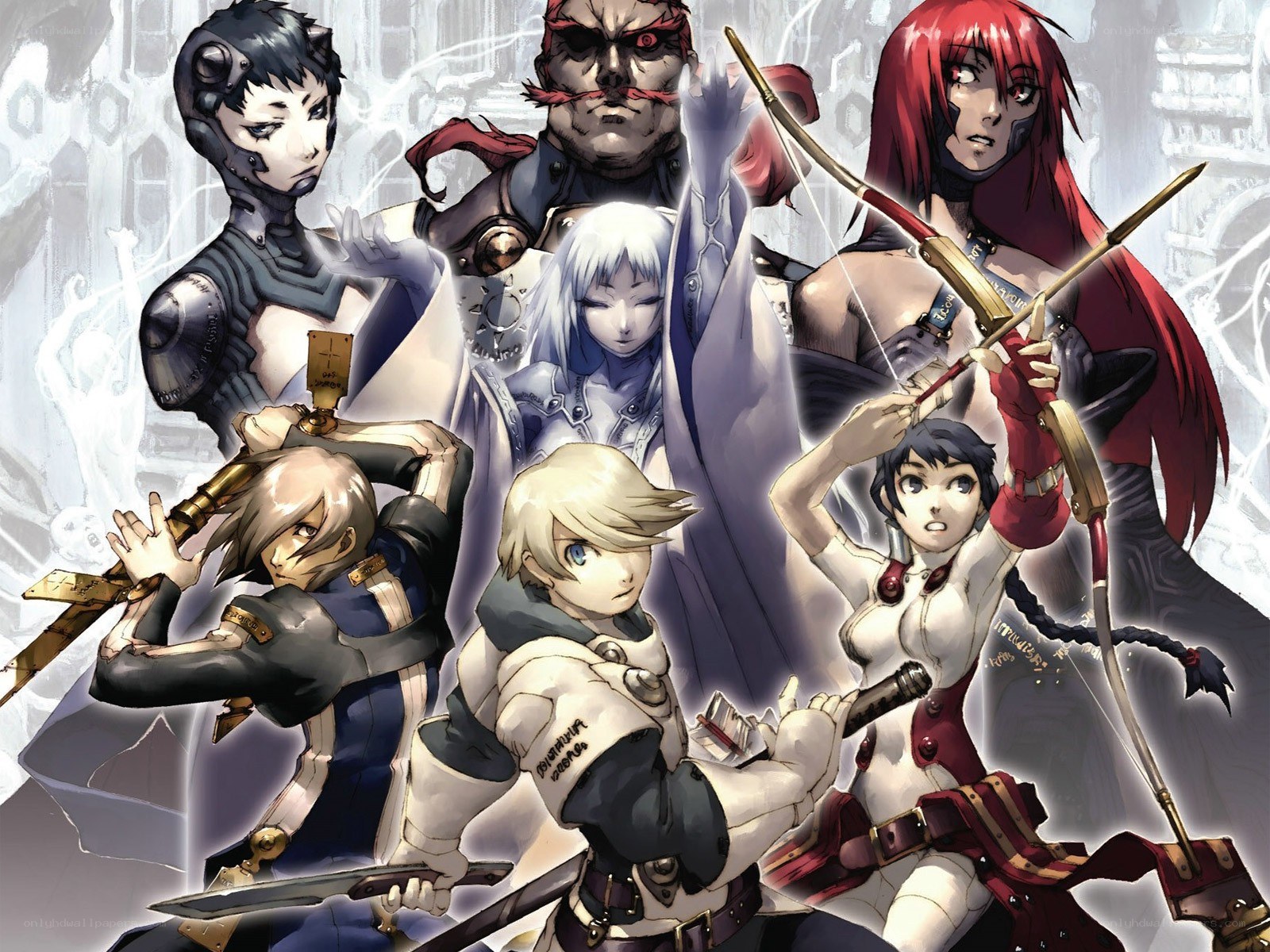anime characters in battle