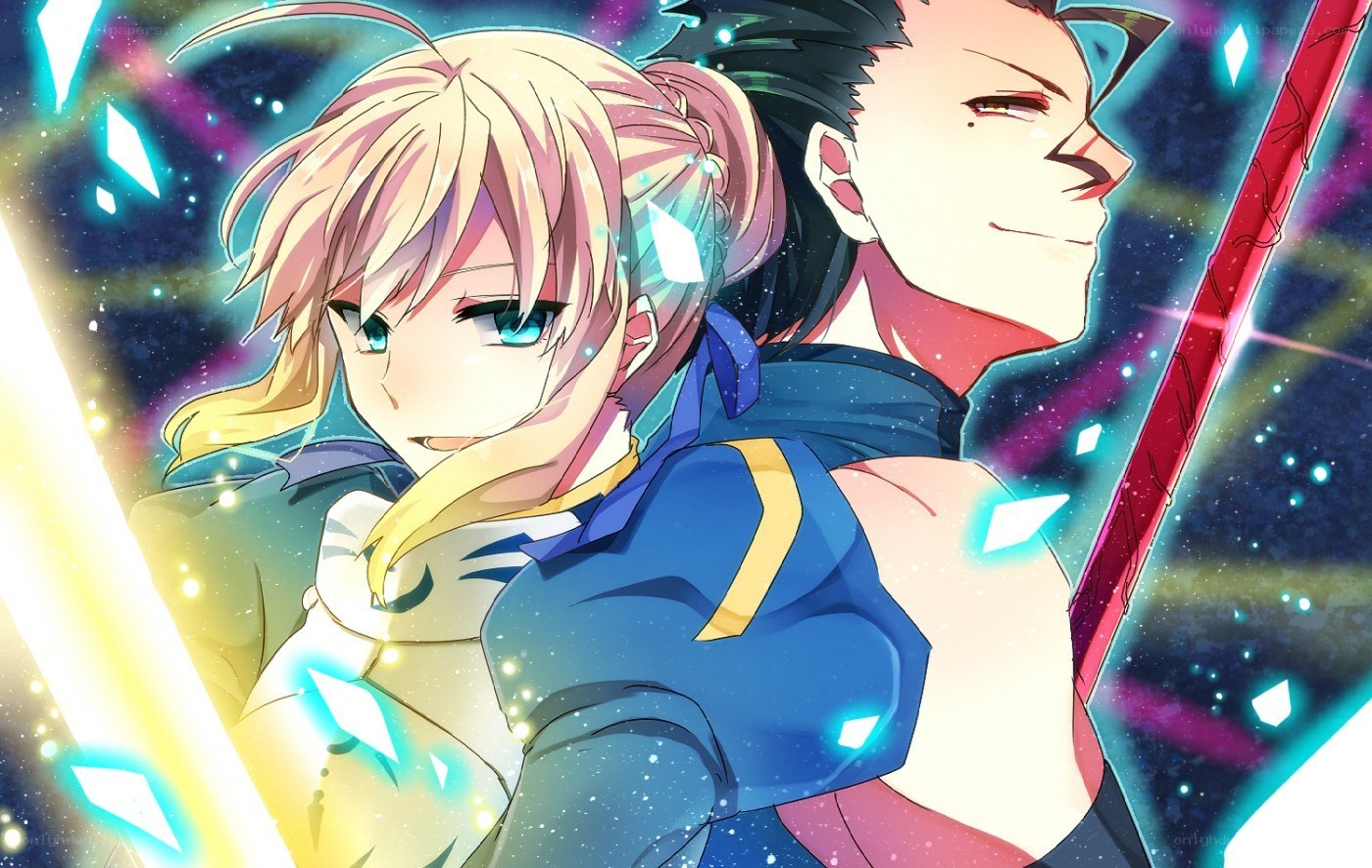 anime characters in battle