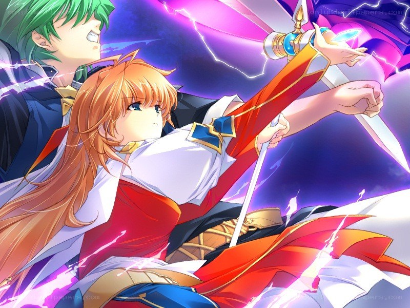 anime characters in battle
