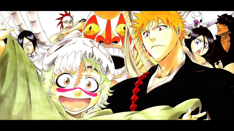 Anime Characters in Battle — Black, Dramatic, Manga, Monster