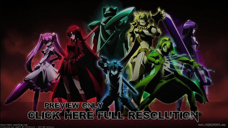 Anime Characters in Battle — Black, Dramatic, Night, Swords, Magic