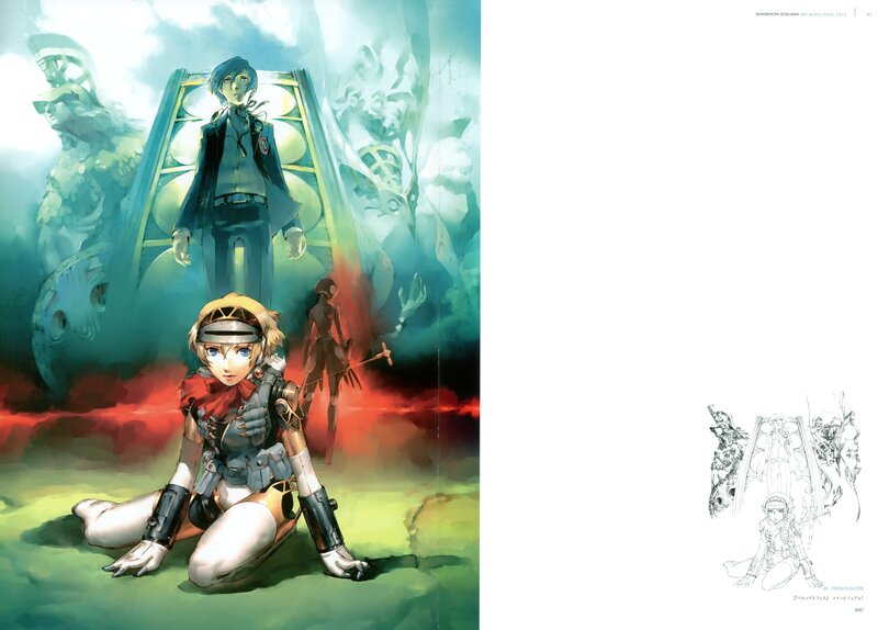 Anime Characters in Battle — Green, Dramatic, Digital Art, Soldier