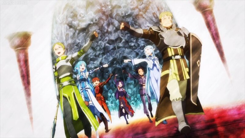 Anime Characters in Battle — Green, Dramatic, Fantasy Armor