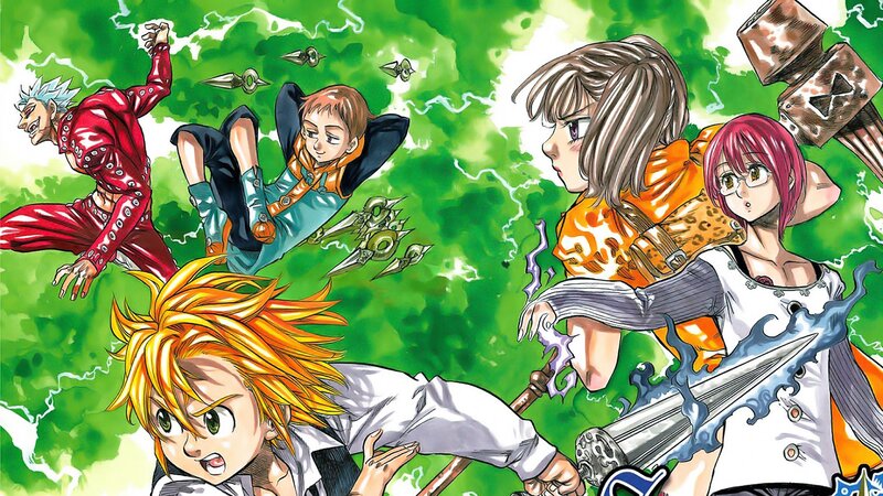 Anime Characters in Battle — Green, Dramatic, Manga, Swords