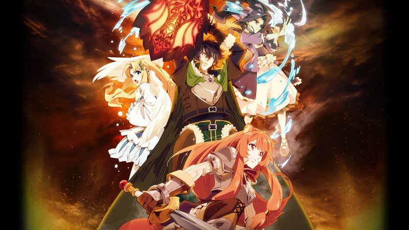 Anime Characters in Battle — Orange, Dramatic, Magic