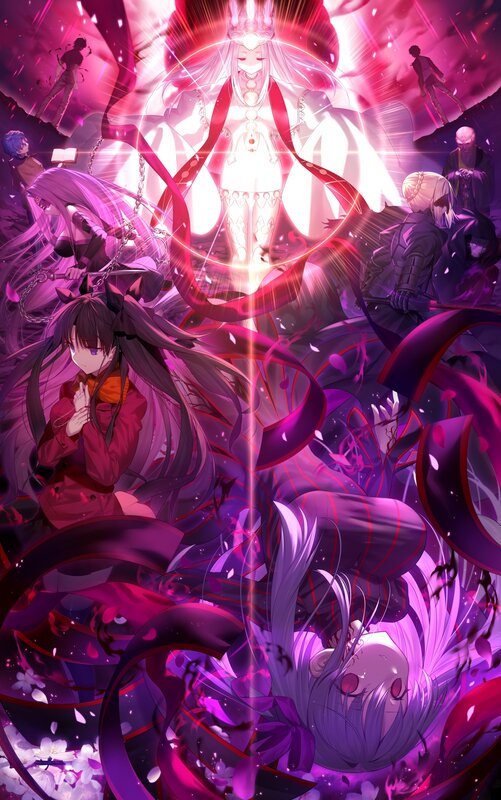 Anime Characters in Battle — Purple, Dramatic, Intense, Swords