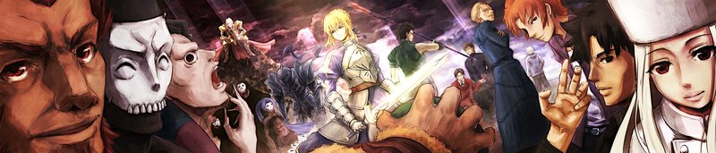 Anime characters in battle scene