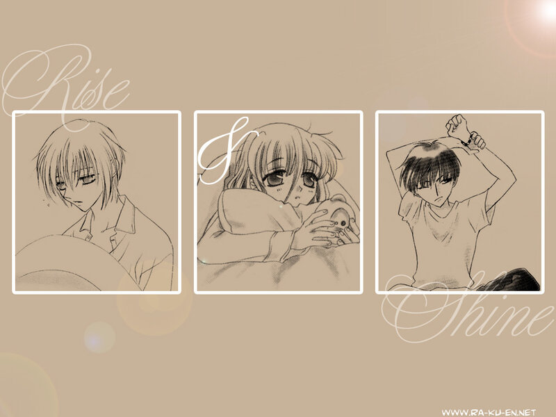 Anime characters in bed scenes