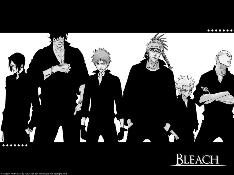Anime Characters in Black — Dramatic