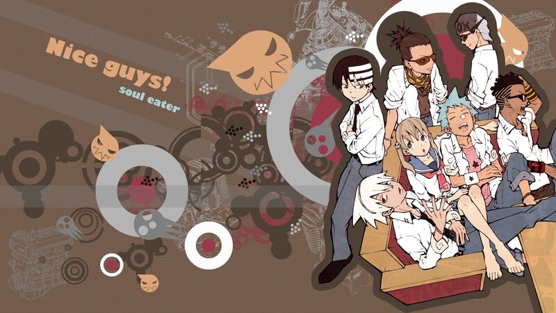 Anime Characters in Box — Brown