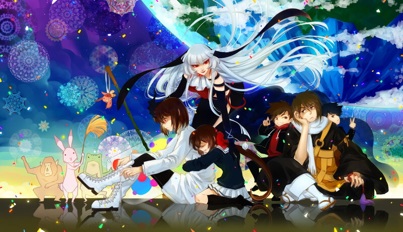 Anime Characters in Celebration
