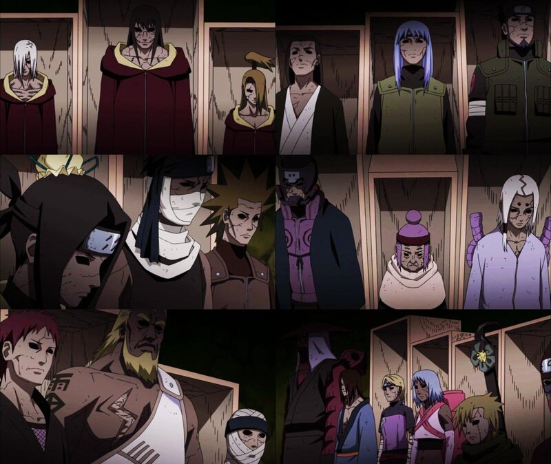 Anime Characters in Cells