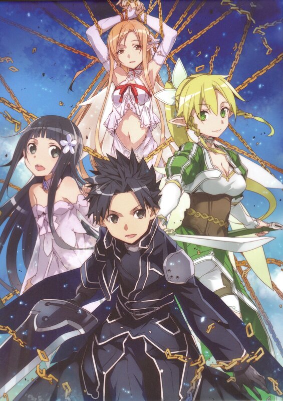 Anime Characters in Chains — Blue