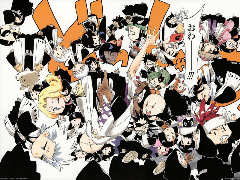 Anime Characters in Chaos — Black