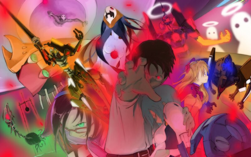 Anime Characters in Chaos — Red